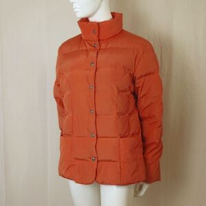 Talbot's Down Jacket Orange Size M